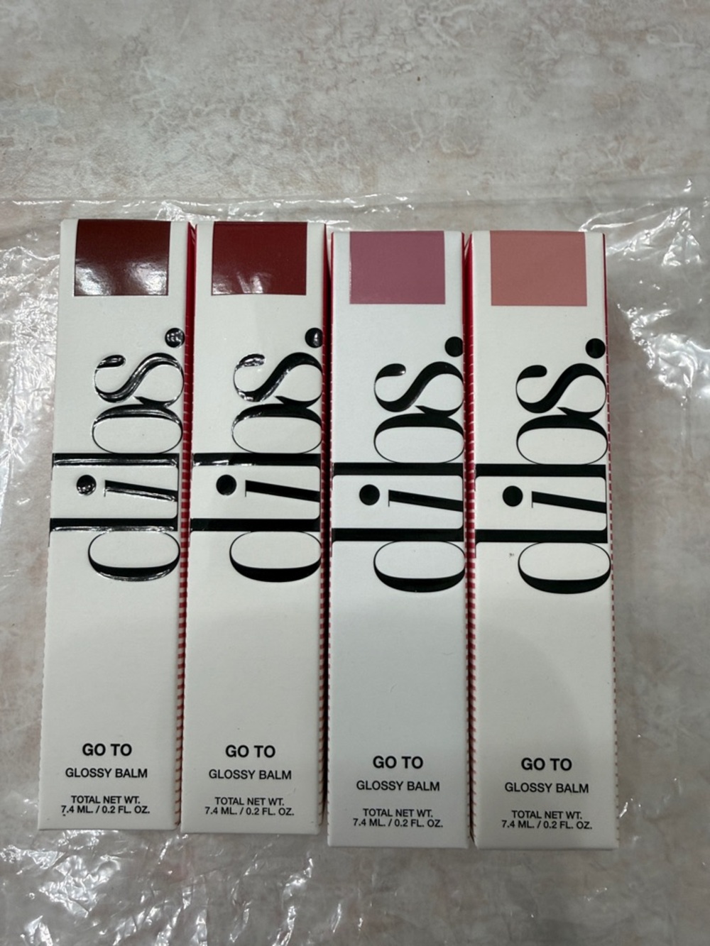 Go To Glossy Balm Set - Mixed Pink & Mauve Shades